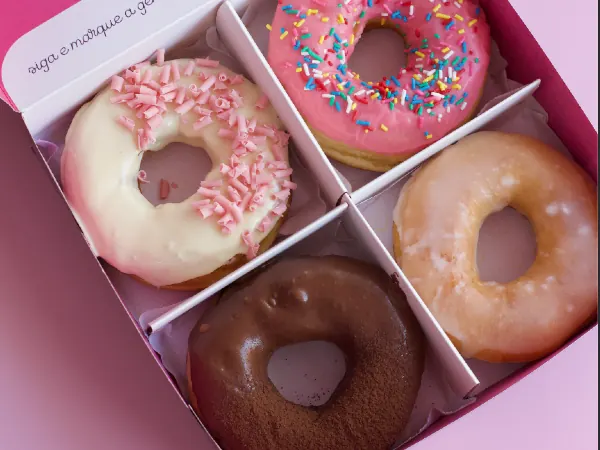 Combo 4 rosquinhas — Donut com Amor