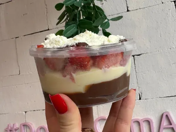 Tortinha de Morango e Chocolate — Donut com Amor